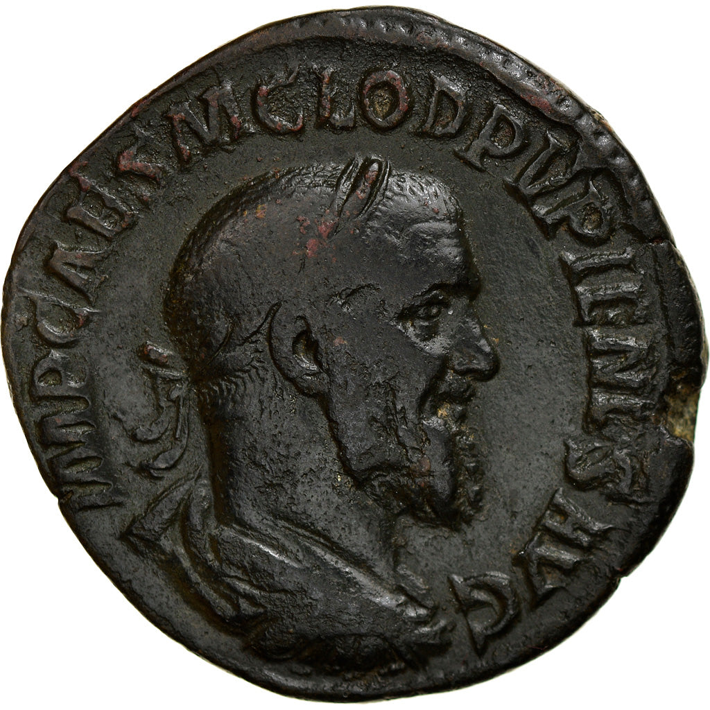 minca,
Pupienus,
Sestertius