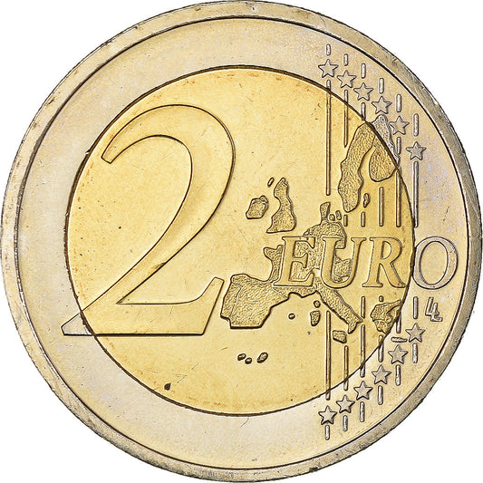 Rakúsko, 
  
  2 eurá, 
  
  štátna zmluva