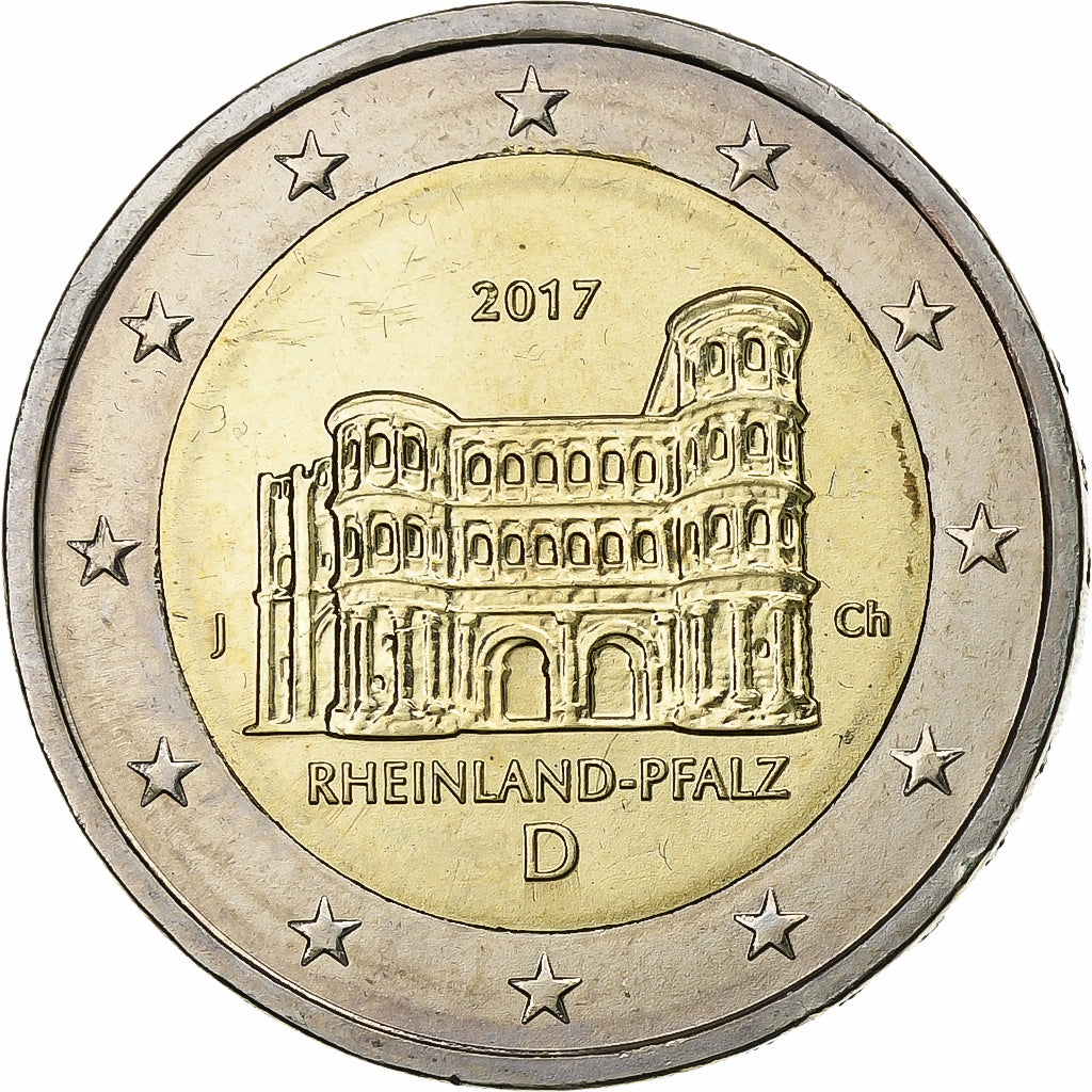 Nemecko, 
  
  Henri, 
  
  2 eurá