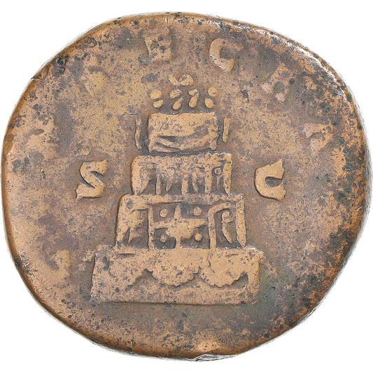 minca, 
  
  Lucius Verus, 
  
  Sestertius