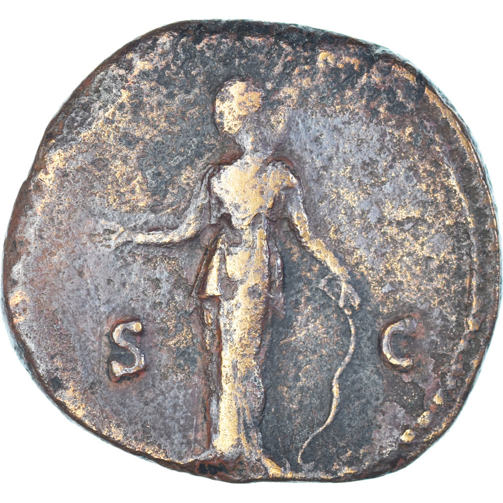 minca, 
  
  Faustína II. 
  
  Dupondius