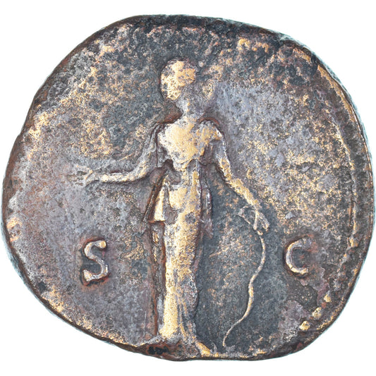 minca, 
  
  Faustína II. 
  
  Dupondius