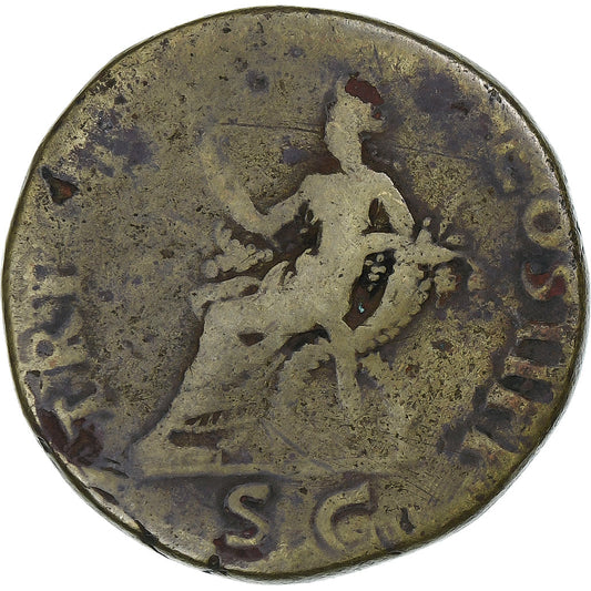 Trajan, 
  
  dupondius, 
  
  101-102