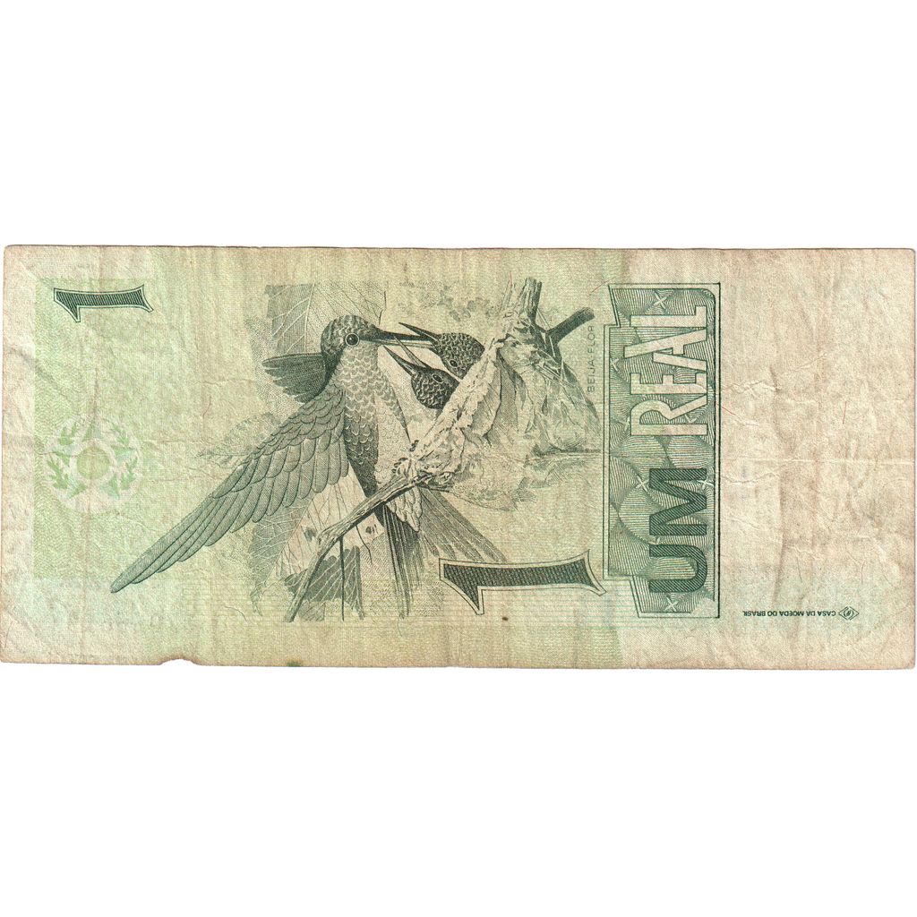 Brazília, 
  
  1 Real, 
  
  VF(20-25)