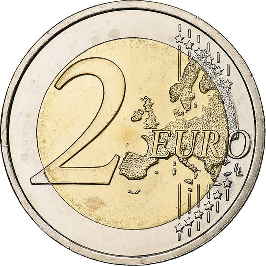 Portugalsko, 
  
  2 eurá, 
  
  Úvod de l'euro