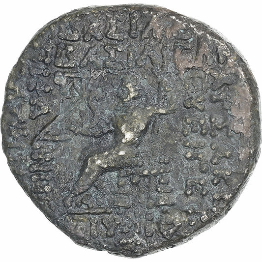 Phraates IV, 
  
  tetradrachm, 
  
  cca. 27 pred Kr