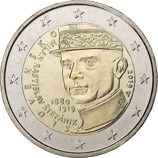 Slovensko, 
  
  2 eurá, 
  
  2019