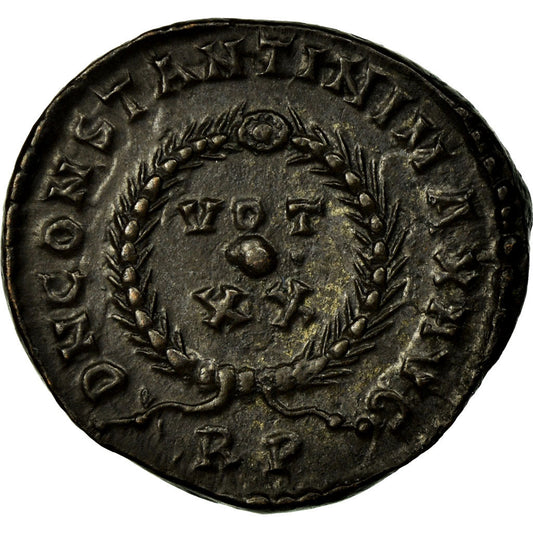 minca, 
  
  Konštantín I. 
  
  Follis