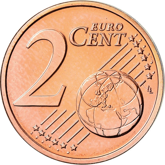 Portugalsko, 
  
  2 euro centy, 
  
  2012