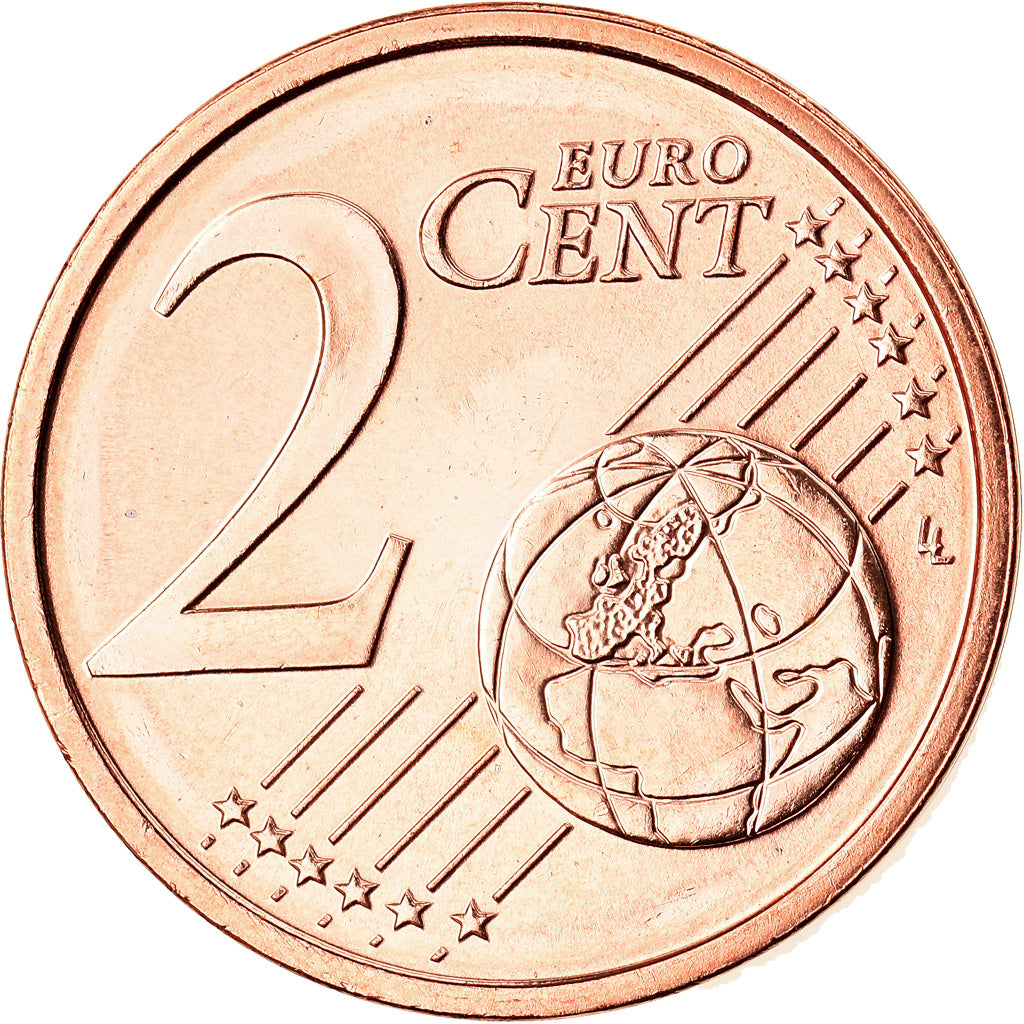 ÍRSKA REPUBLIKA, 
  
  2 euro centy, 
  
  2014