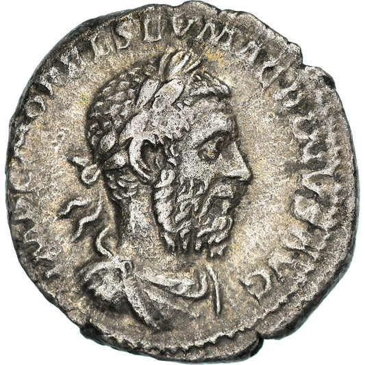 minca, 
  
  Macrinus, 
  
  denár
