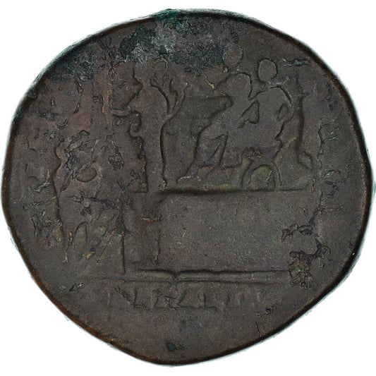 minca, 
  
  Marcus Aurelius, 
  
  Sestertius